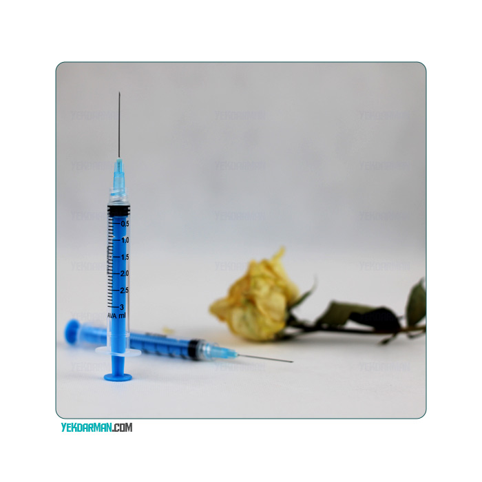 سرنگ ۳ سی سی لوئرلاک آوا با سرسوزن