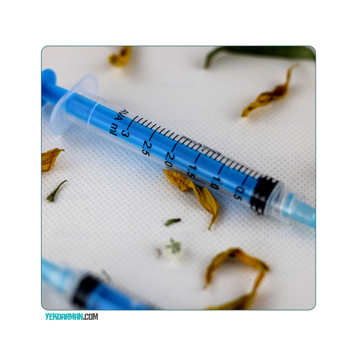 سرنگ ۳ سی سی لوئرلاک آوا با سرسوزن